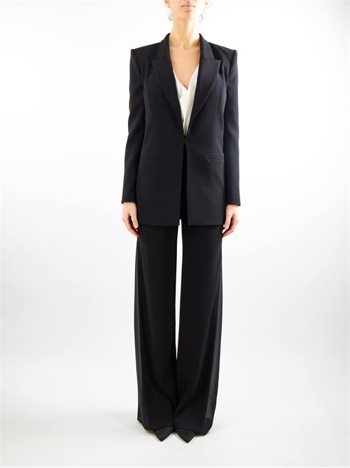 Trouser suit in crêpe fabric Elisabetta Franchi ELISABETTA FRANCHI | Tailleur | TP00141E2110